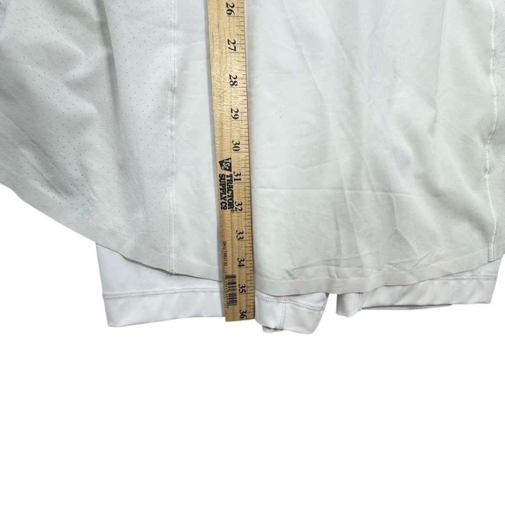 Lululemon Nulux Running Dress White SZ 12 NWT $138 Tennis Sleeveless - Picture 6 of 9